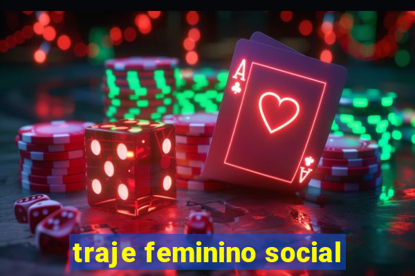 traje feminino social